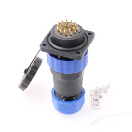 Eonvic SD28 Waterproof Connector Car Round Plug Socket IP68 Panel SD28 Wire Connector