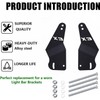 VPZMT 50'' LED Light Bar Mounting Brackets Compatible with Can-am