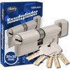 GERCAR Pro 60 mm Knob Cylinder 30/30 Solid Lock Cylinder