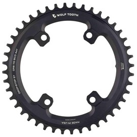 Wolf Tooth 110 BCD Asymmetric 4-Bolt Aero Chainring for GRX Cranks Drop-Stop ST 36T