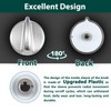 Anniparts WB03X43926 Stove Knobs Cooktop Replacement Parts for GE Gas