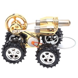 Car Stirling Engine Kit stirling engine model 21X14x12 Cm Car Shaped Electricity Power Generator Mini Engine Kit Stirling Engine Car Model motor stirling Science Kits