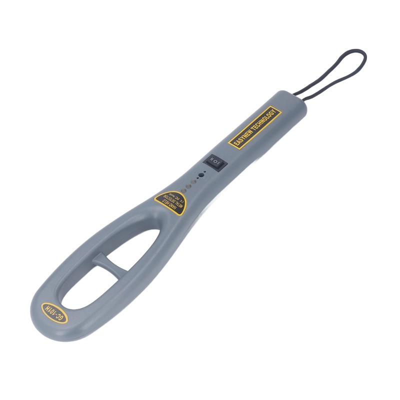 Handheld Metal Detector Sound Light Vibration Alarm High Sensitivity Metal