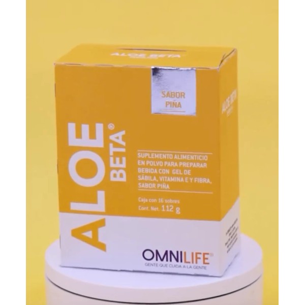 Unbranded OML Aloe Beta – 16 Sachets Box, Net Wt.