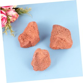 ORFOFE Aquarium Volcanic Rocks Filter Material Active Landscaping Stones for Freshwater Tanks Pore Enhanced Bio Filter Media Bag