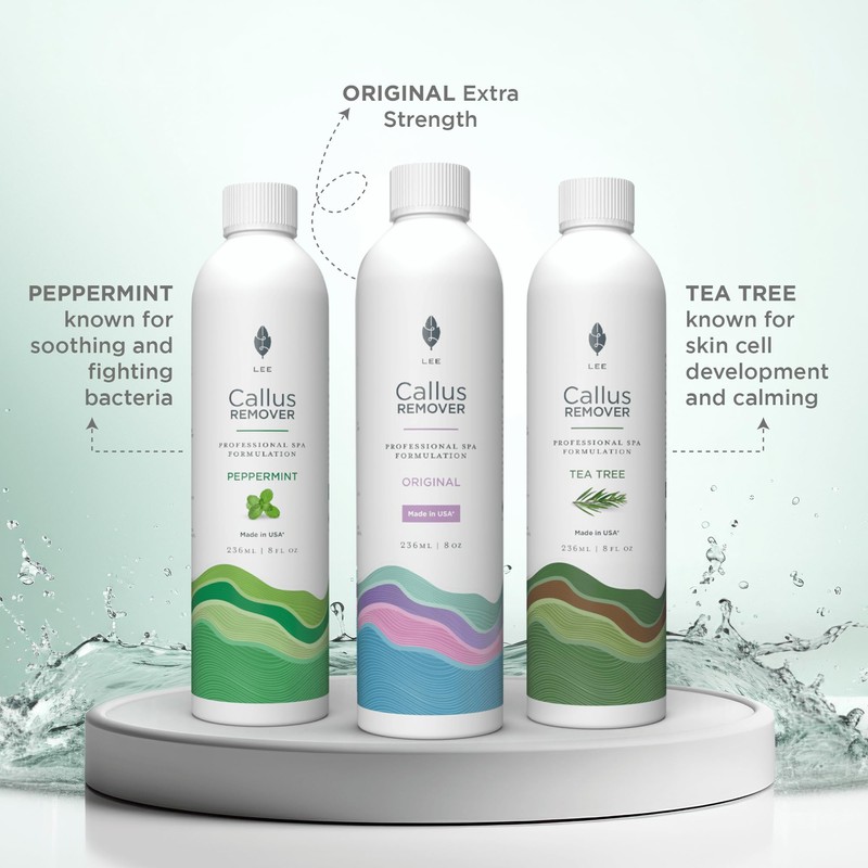 Lee Beauty Professional Callus Remover for Feet - Tea Tree,