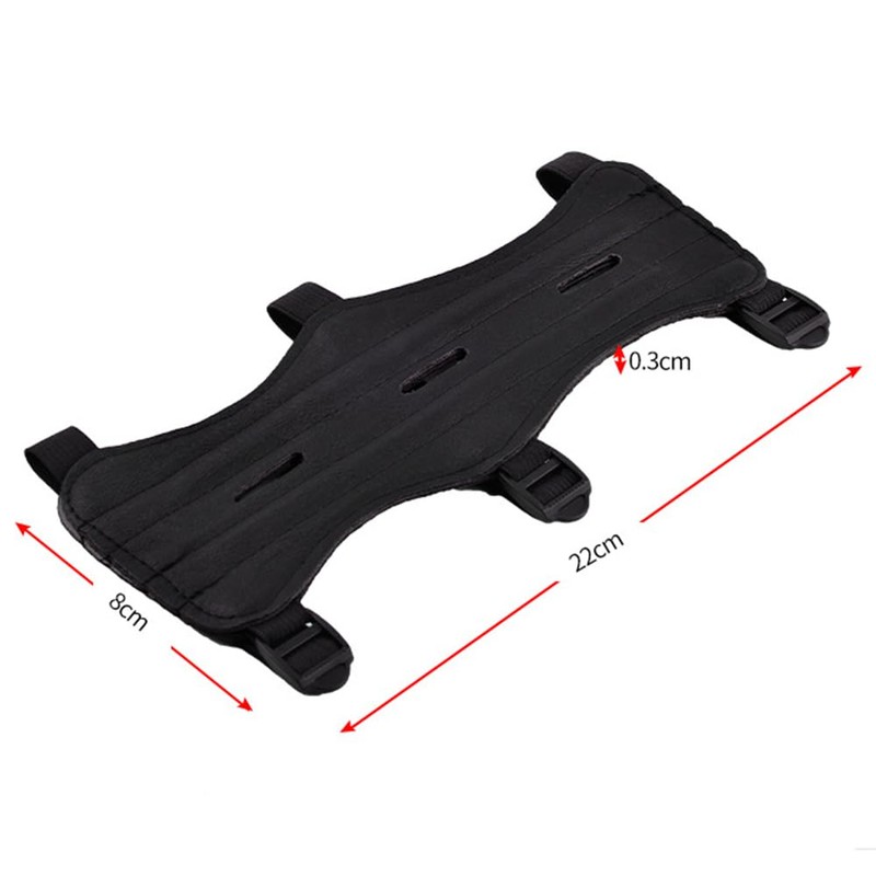 VLoxPm Leather Archer's Arm Guard, Archery Arm Protector for Hunting