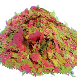 Aquatic Foods Inc. Zeigler Small & Medium Flakes with Vita-Pack Vitamins for ALL Community Aquarium Fish, Cichlids, Catfish, Tetras, Goldfish, Koi & Pond Fish. Zeigler…1/2-lb