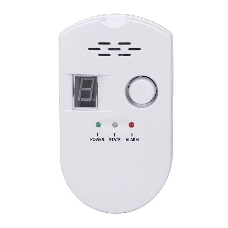 Natural Gas Detector Plug In Ultra Sensitive Digital Display Flammable