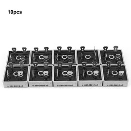 10pcs 50A 1000V 4 Pin Square Metal Case Bridge Rectifier KBPC5010
