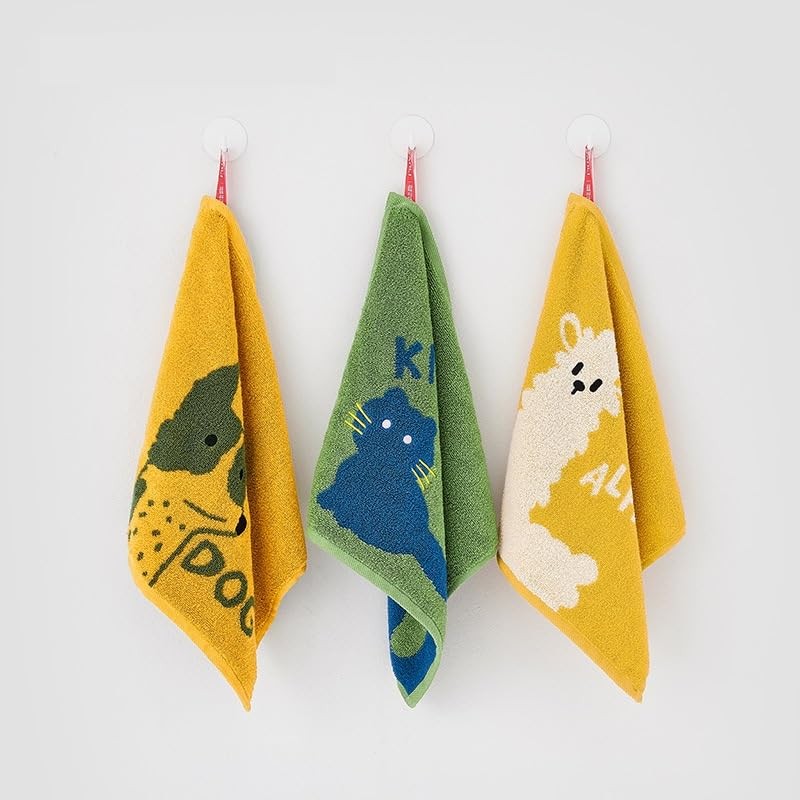 Moecat Life Towel Set, Face Towel, Hand Towel, 2-Piece Set,