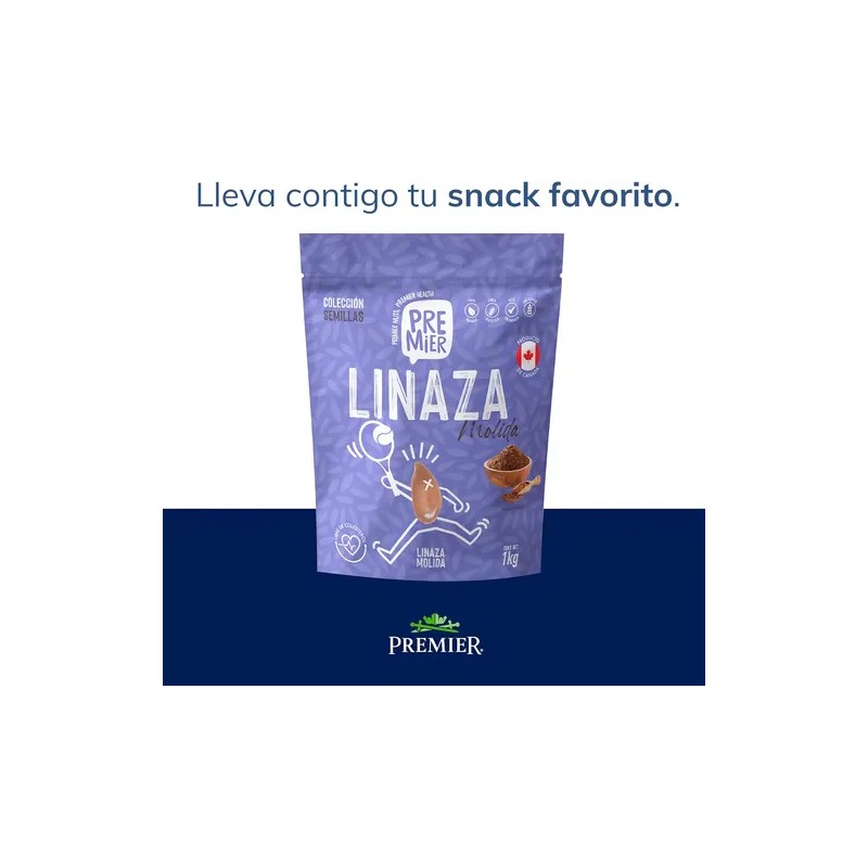 Linaza molida Premier 1kg