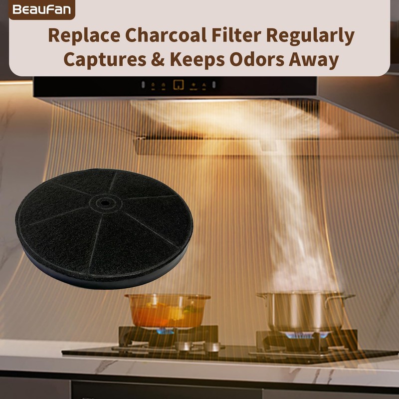 Beaufan 2 Pack CFK4 Carbon Filters Compatible with Cosmo Under