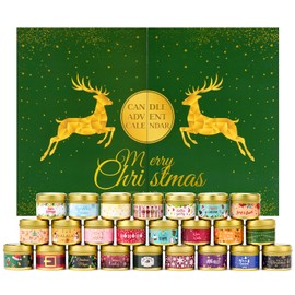 Scented Candle Advent Calendar 2025 for Adults Women – 24 Days Christmas Countdown Calendar with Holiday Aromatherapy Candles Xmas Suprise Gift Set