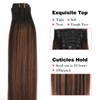 Sassina Light Yaki Straight Clip ins Human Hair Extensions Thick