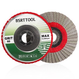 5" Diamond Flap Disc Grinding Sanding Wheels 60 Grit - Sander Tile Stone Marble Concrete Granite Ceramics Glass 1Pcs?-