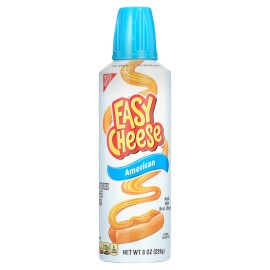 Unbranded (3 pack) Easy Cheese American Cheese Snack, 8 oz