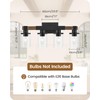 GOEBLESON 4-Light Bathroom Light Fixture, Farmhouse Vanity Lights for Bathroom