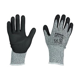 Timco - High Cut Gloves - PU Coated HPPE Fibre with Glass Fibre (Size Large - 1 Each)