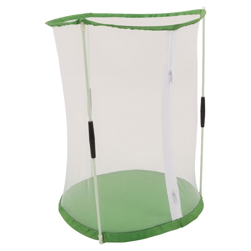 Cylindrical Butterfly and Insect Observation Cage Transparent Mesh Habitat Cage