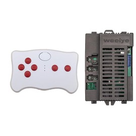 weelye RX98 24V 2.4G Bluetooth Remote Control and Receiver for Kids Ride On Toys, 24V Control Box Motherboard Accessories for Kids Powered Wheel Circuit Board Replacement Parts