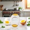 Yellow Egg Cracker Tool, Shell Opener Topper Cutter Separator for
