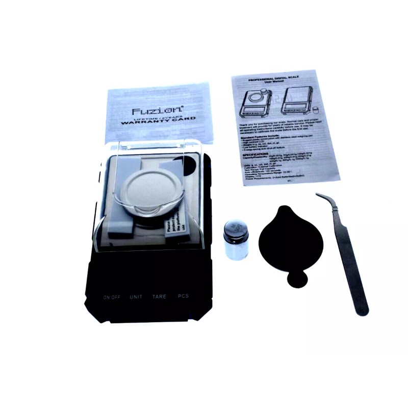 Fuzion PRO-50 Professional Digital Scale- 50G X 0.001 G