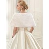 Tgirls Women's Faux Fur Shawl Wraps Wedding Bridal Fur Stole