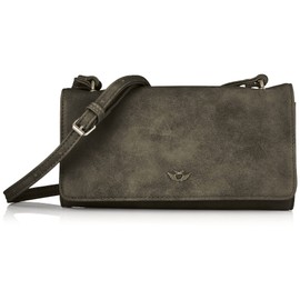 Fritzi aus Preussen Women's Flap01 Cross Vintage 457 Black Idol Shoulder Bag, Black idol