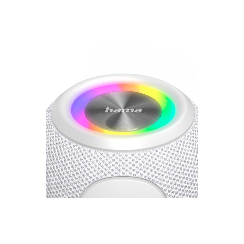 Hama Bluetooth® Ball Shape Speaker, 5 Light Modes, 5 W,