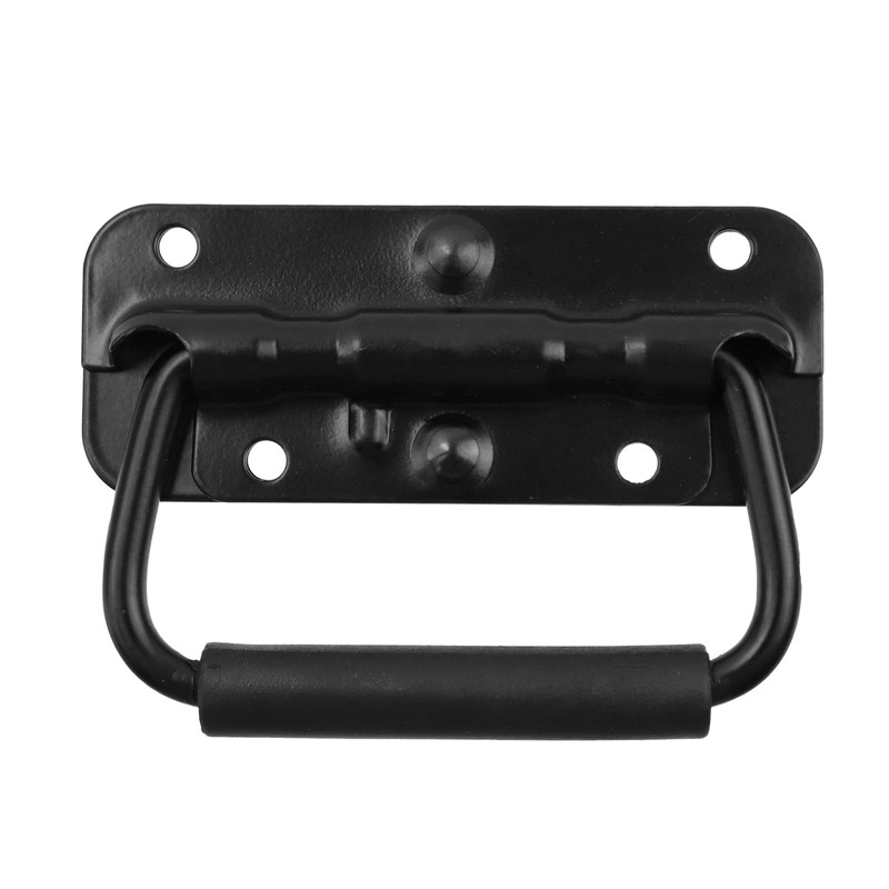 Bitray 4Pcs Spring Loaded Handles Heavy Duty Chest Handles Foldable