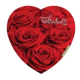 EB of Roses Valentine Chocolate 6PCS/Carton for Valentine's Day Celebration