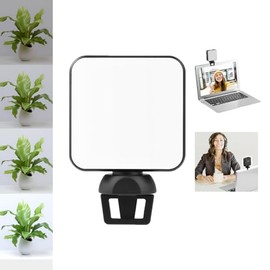 Camerina Luz de Relleno Portatil, W36 Mini Luz de Video LED Luz de Fotografía Portátil Aro de Luz con Temperatura de Color de 5600K Brillo Regulable  