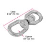 Fiero DESF-1/4, Destorcedor forjado de 1/4", acabado galvanizado