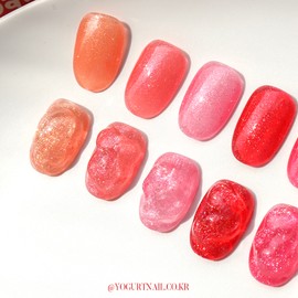 Yogurt Gel Jam Jam Glitter Gel + 30 parts / 요거트젤 잼잼 글리터젤+파츠30개