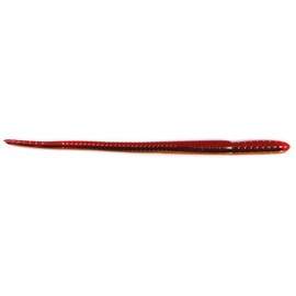 Roboworm RWSL-H7J0 Straight Tail Worm Bait (Red Craw, 7-Inch)