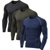 TSLA Men's UPF 50+ Compression Shirts: High-Performance Gear for Running,