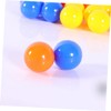 Kisangel 100pcs Raffle Balls Openable Plastic Lottery Balls Bright Colors