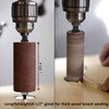 Portable Spindle Sander Drum Sander Set Hand-Held Rubber Sanding Drum