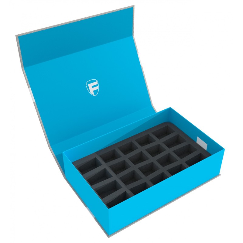 Feldherr Magnetic Box blue for 40 smaller miniatures