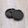 ECSiNG 4Pcs 52mm Snap-on Front Camera Lens Cap with Elastic