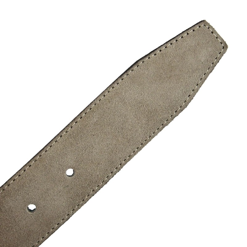 GRESEL Women's and Men's Suede Belt, Genuine Leather, Made in