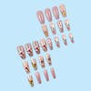 FNKFNK Butterfly Press on Nails Medium Coffin Fake Nails with