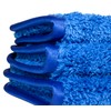 Eurow Double Density 700 GSM Microfiber Shag Towels with Satin