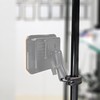 WINDFRD Aluminum Grab Bar Clamp Mount Base with 1.5'' Ball