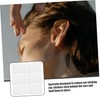 KOMBIUDA 120pcs Transparent Ear Stickers for Vertical Ear Discreet Cosmetic