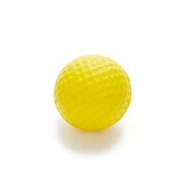 PGA TOUR Dimpled Foam Practice Balls, Outdoor and Indoor Golf Accessories (12 Pack), Yellow, One Size