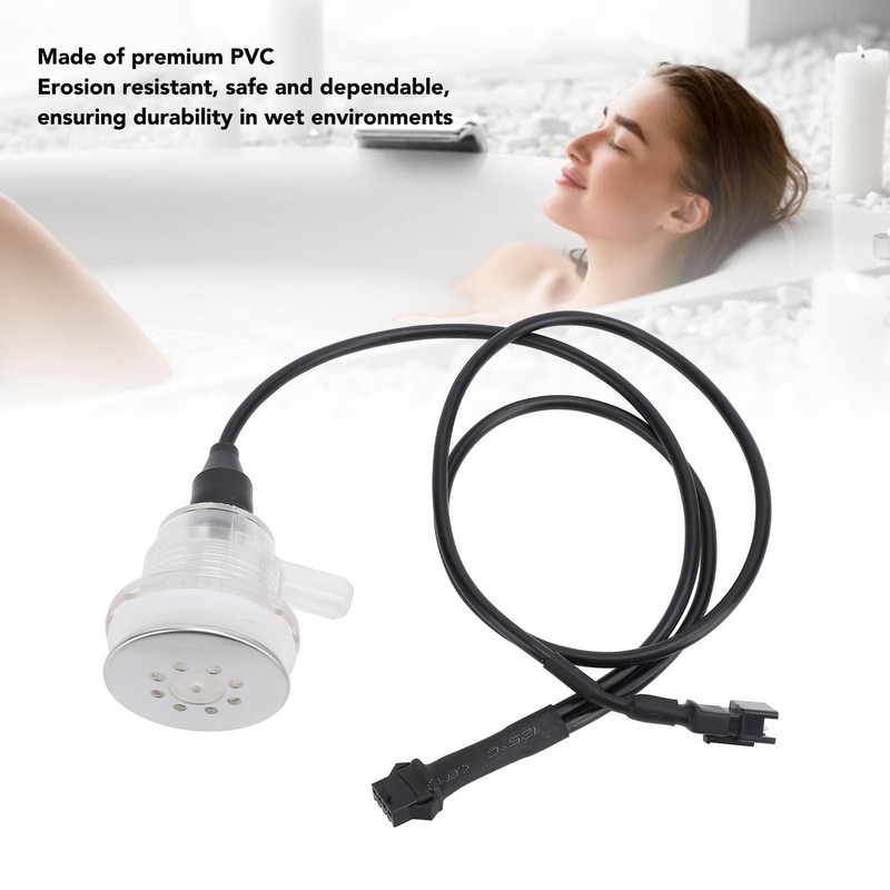 Bathtub Bubble Machine Spa Jets,9 Hole PVC Plastic Bathtub Air