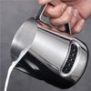 Milk Frothing Jug 600ml Thermometer Control Espresso Coffee Pitcher Measurements