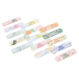 ORFOFE 60pcs Cute Cartoon Bandages Breathable Finger Caring Patches for Boys and Girls Assorted Designs Including Fruits and Dinosaurs Comfortable and High Elasticity for Daily Use